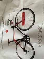 Pinarello Gan S full carbon road bike in stunning black/ red finish