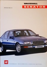Vauxhall Senator Brochure 1990 v7367