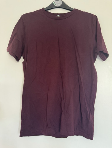 Reiss burgundy solid crew - reiss,