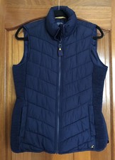 Joules Navy Blue Highgrove Padded Gilet - Size 12