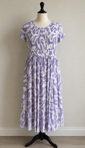 Bonmarche ladies lilac white - bonmarche,