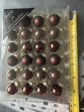 24 Festive Miniature Glass