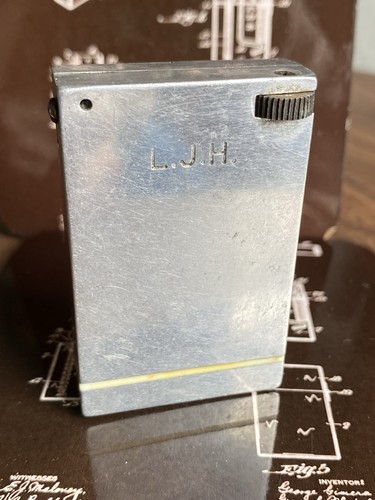 Aluminium block lighter wwii - aluminium,
