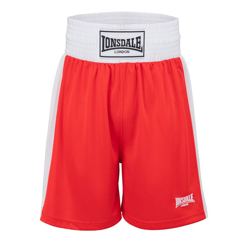Lonsdale boxing shorts red - lonsdale,