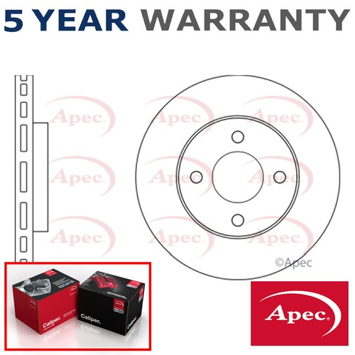 Apec front brake - disc, fits