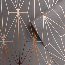Kayla Metallic Geometric