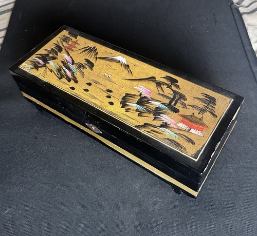 Vintage japanese black - vintage, lacquer