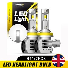 For Lexus RX U3 2003-2008 - 2x H11 LED 6000K White Low Beam Headlight Bulbs Pair