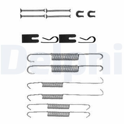 Delphi ly1394 brake shoes - delphi,