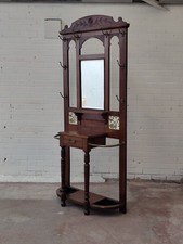 Antique Edwardian Solid Oak