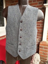 Harris Tweed Waistcoat Size 40