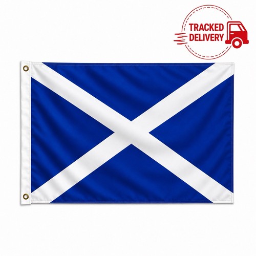 Scotland flag 5x3ft - scotland,