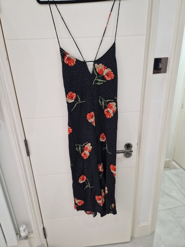 Womens black polka dot - black,