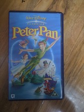 Peter Pan (VHS, 1993) Video Cassette Tape Vintage Walt Disney Classic Movie VGC