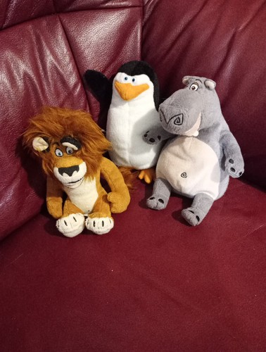 Madagascar plush bundle - ty,
