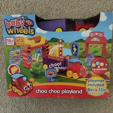 Baby Wheels Choo Choo Playland / Train Play Set