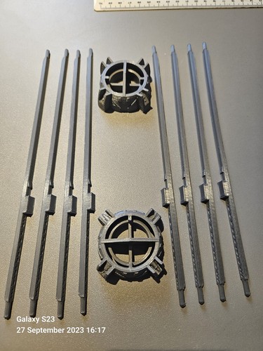 Printed starwars wing - 3d, y-wing