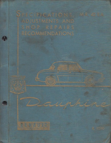 Renault dauphine r1090 saloon - renault,