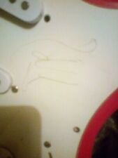 signed Michael Bublé guitar red and white elevation