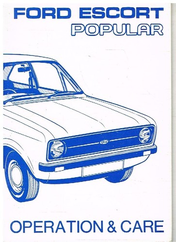 Ford escort mk2 - escort, 1.3