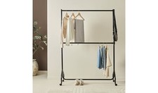 Heavy Duty 4 feet Clothes Rail - Black