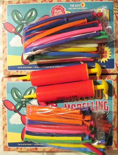 Retro balloon modelling - x,