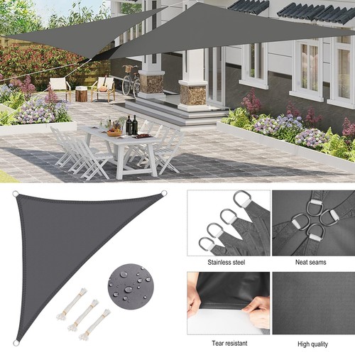 Right angle sun shade sail - right,