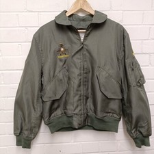 FLYERS CWU JACKET - Size: Medium , Apache Chappers Green Smock 36/P , US Army