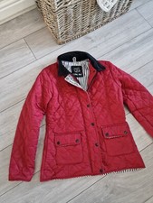 Urban Diva Plum Burgundy Quilted Jacket Size 8 10