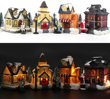 Christmas Village Houses Set