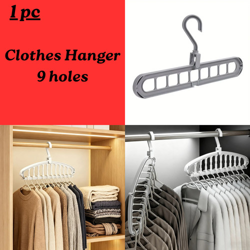 Clothes hanger holes multi - 9,