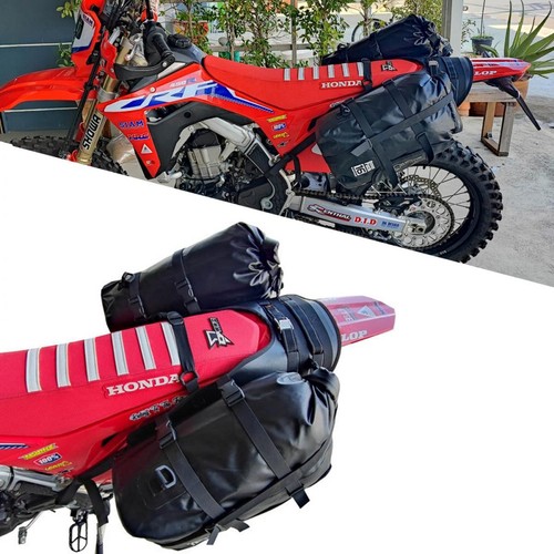 Side saddle bags - pu, leather