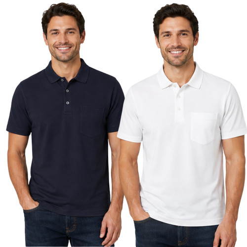 Men polo shirt chest - t-,