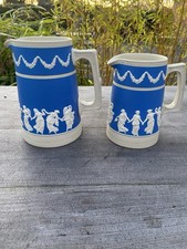 Copeland Spode Jasperware Jugs