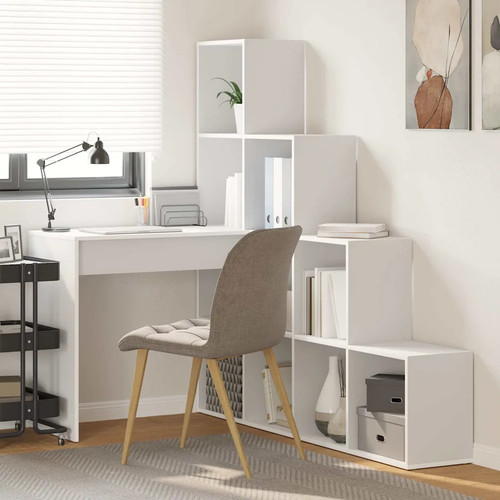 Walplus corner desk white - corner,
