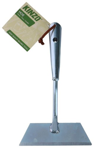 Garden hoe head metal silver - garden,