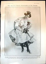 Original Old Antique Print