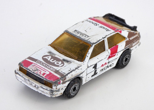 Matchbox audi quattro no25 toy - audi,