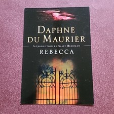 Book Promo Postcard: Rebecca by Daphne Du Maurier, Unposted. 