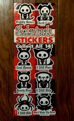 You pick skelanimals sticker - you,