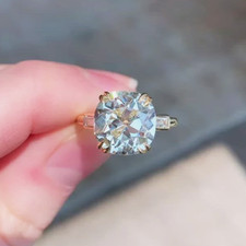 5.00 Ct Cushion Cut Old Mine