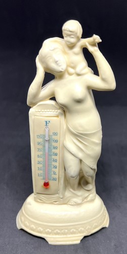 Vintage ivory bakelite - ivory, woman