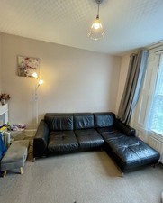 DFS Leather Corner Sofa