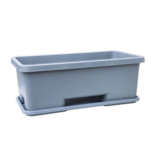 Rectangular planter box with - rectangular,