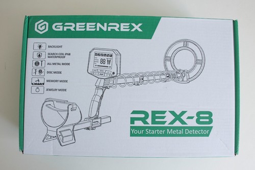 Greenrex metal detector rex - greenrex, rex-8