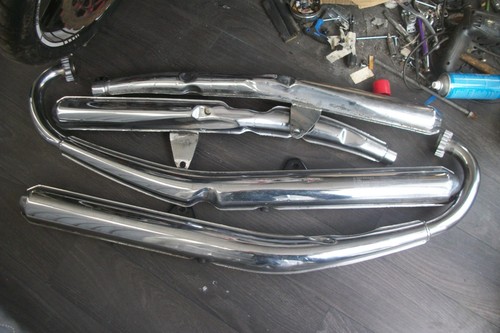 Suzuki gt380 genuine exhaust - suzuki,