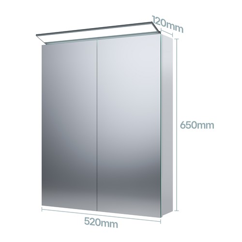 Led bathroom mirror cabinet - led,