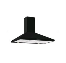 Graded - CDA ECH103BL 100cm Black 3 Speed Chimney Extractor Hood  