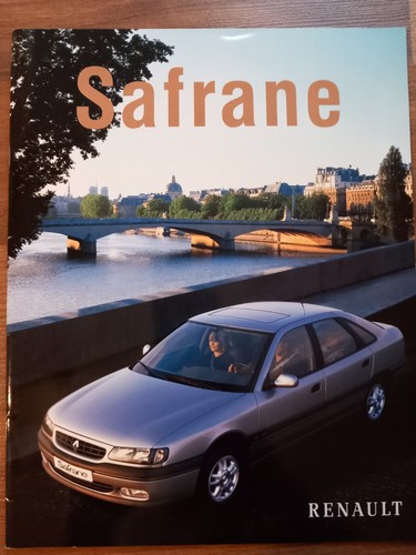 Renault safrane brochure - safrane, 07/97