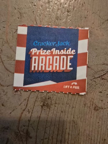 Cracker jack arcade sticker